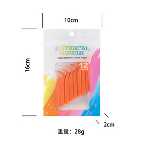 Cepillos Interdentales Tipo L, Paquete de 12, Cerdas Suaves para Limpieza Dental y Ortodoncia - Product Image 4