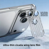 Film de protection en verre trempé Cicada Wing tout-en-un ultra-fin 0,4 mm anti-reflet 95 % AR AF pour iPhone 17 Pro Max Pro