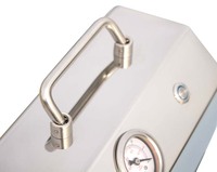 Pompe à vide sans huile 30W en acier inoxydable 304, pompe de filtration de laboratoire à membrane, drainage direct pour tests microbiens en laboratoire