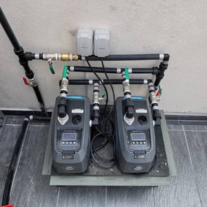 <span class=keywords><strong>Pompe</strong></span> de surpression multi-étages intelligente pour l'alimentation en eau, petit volume, moteur à fil de cuivre, pression maximale jusqu'à <span class=keywords><strong>6</strong></span> <span class=keywords><strong>bars</strong></span> - Product Image 3