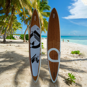 Sup Raceboards Standup Paddleboard With Customizable Fiber Fiberglass Veneer Surfboard-Logo Options Available Raceboard - Product Image 5