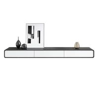 Meuble TV en bois massif du sol au plafond, style crème bois naturel, moderne et minimaliste, meuble TV de salon, table basse
