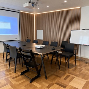 Échantillon de panneaux acoustiques en <span class=keywords><strong>bois</strong></span> massif, décoration murale 3D en <span class=keywords><strong>bois</strong></span>, lattes de <span class=keywords><strong>bois</strong></span> cannelées, panneaux acoustiques, Akupanel - Product Image 4