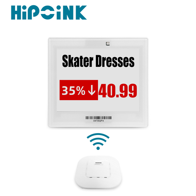 4.2 Inch ABS Electronic Label Wireless Digital Price Tags for Retail Store and Supermarket Use Elink Display