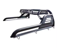 Accessoires 4x4 pour pick-up, barre de protection sport réglable noire pour JMC DADAO NEW PICKUP 2024 D-MAX HILUX RANGER NAVARA 2015-2020