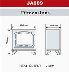 Ce <strong>En13240</strong> Latest High Quality Cast Iron Wood Stove Freestanding Wood Burning Stove - Product Image 2