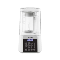 Blender à jus de fruits frais à vente chaude, puissant, 600W, Silver Crest, mélangeur électrique commercial, machine à lait de soja