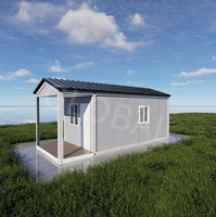 Maison préfabriquée en conteneur à toit en A très vendue, 36 m², détachable, en bois et en acier, bureau pour grands projets d'ingénierie