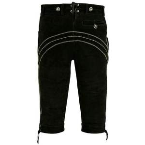 กางเกงหนังแท้สีดำสำหรับผู้ชาย แบบบาวาเรียน พร้อมลายปักแบบดั้งเดิม ไซส์ยุโรป 46 ถึง 62 - Product Image 6