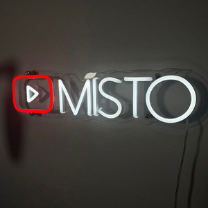 Nombre de usuario personalizado Instagram Like Led Mini Letrero de neón Iconos de redes sociales Youtube Led Letrero de publicidad de neón para negocios de tienda - Product Image 3