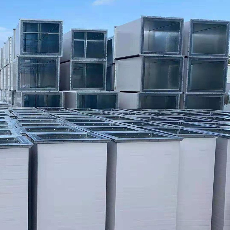 Aluminum Silicate Integrated Composite Duct Floating Beads Fireproof Material for Fire Smoke Exhaust Ventilation Sandwich Panels