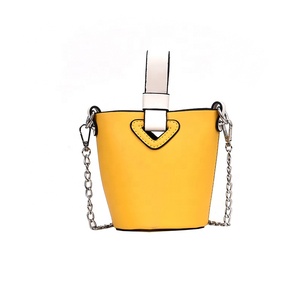 Fashion Bucket Cute <strong>Mini</strong> Purses Chain Shoulder Handbag <strong>Black</strong> Cross Body Hand <strong>Bags</strong> - Product Image 2