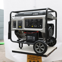 Générateur d'électricité à essence triphasé 7000 Watts pour la maison / 220V AVR 380V 10kVA électrique 4 pôles 3 phases