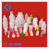 Servo économie d'énergie IBM petit plastique PP HDPE liquide flacon compte-gouttes moulage par injection-soufflage prix des machines de moulage