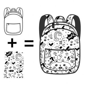Sac à dos pour ordinateur portable en polyester imperméable personnalisé, fabriqué en usine BSCI, sac à dos en nylon design - Product Image 1