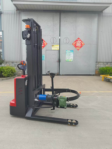 Certifié CE 350kg gerbeur de walkie 55 gallons chariot élévateur électrique élévateur à tambour chariot à tambour moteur de baril d'huile rotateur à 360 degrés" - Product Image 5