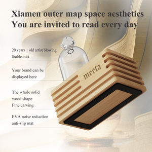 सुगंध तेल डिफ्यूज़र आवश्यक नीबलाइजिंग आवश्यक नीबुलाइजिंग आवश्यक तेल डिफ्यूज़र am03 लकड़ी आधार और सीमेंट बेस में संयुक्त एजेंट - Product Image 4