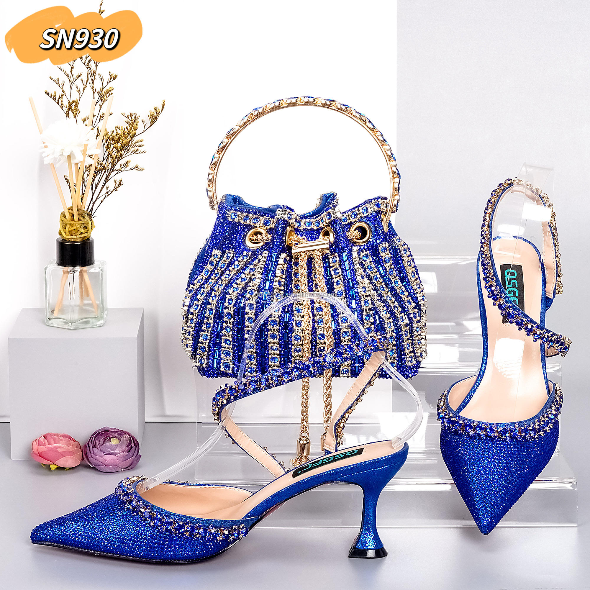 Clearance navy shoes and handbags to match Store
