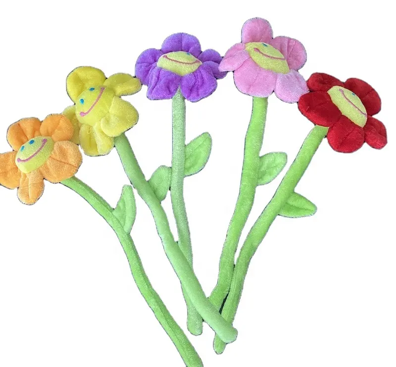 ตุ๊กตาดอกไม้จีนขนาด12 ",ดอกไม้ยัดไส้สีสันสดใสส่งตรงจากโรงงาน