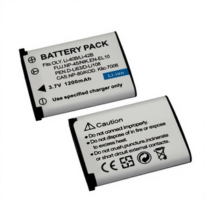 Batterie LI-42B 1200mAh pour Olympus EN-EL10 Fujifilm NP45 Certifiée CE RoHS Vente en Gros Puissance Stable de Niveau 1 - Product Image 1
