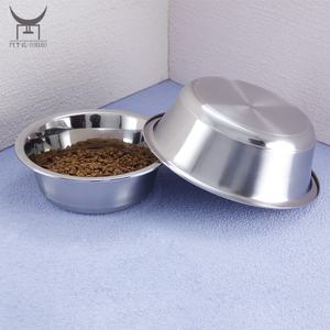 Bol en acier inoxydable 201 pour <span class=keywords><strong>chien</strong></span>, vaisselle pour animaux de compagnie, mangeoire pour animaux de compagnie, bol d'alimentation en eau, plat de service pour petit <span class=keywords><strong>chien</strong></span> et chat, 304 - Product Image 6