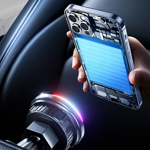 Support de téléphone magnétique sans fil pour voiture Benz S20L, fixation à crochet d'aigle, état neuf, modification améliorée PM - Product Image 3