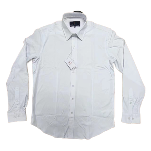 Meilleur Prix Chemise Mercerisée à Manches Longues en Coton Interlock Respirant Anti-Rides pour Hommes - Product Image 3