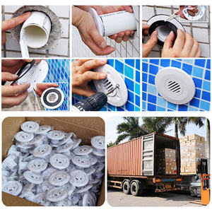 Raccords de tuyauterie de <span class=keywords><strong>piscine</strong></span> en ABS, directement de l'usine, <span class=keywords><strong>buse</strong></span> d'entrée/sortie et trop-plein, résistants aux UV et à la corrosion - Product Image 6