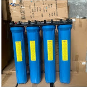 Mỏng màu xanh lọc màu xanh Nhà ở, 4-giai đoạn trầm tích/CTO toàn bộ nhà Hệ thống lọc nước 20 "x 2.5" màu xanh Lọc nhà ở - Product Image 5