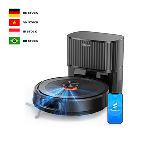 <span class=keywords><strong>Aspirateur</strong></span> <span class=keywords><strong>robot</strong></span> Teendow D10S MAX avec fonction de lavage automatique et station d'auto-vidage, alimenté par batterie, navigation LDS pour la maison - Product Image 1