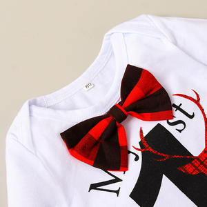 Conjunto de Ropa Navideña para Niños, Traje de Invierno para Bebés, Bonito Conjunto de Pantalones y Sudadera al por Mayor - Product Image 2