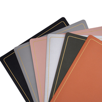 Décoration de table en cuir personnalisée pour hôtel, tapis de table pour bar, tapis de table pour restaurant