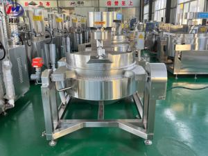 Miscelatore Industriale Automatico a Vapore per Cottura Planetaria di Torrone - Product Image 2