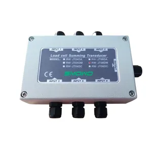 RW-JT06DM pengukur berat badan 6 saluran input mV Smowo Sum transduser output digital untuk sel beban