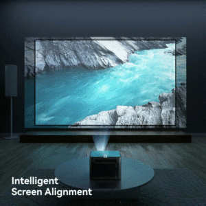 Projecteur LED triple laser Hot Dangbei X5, <span class=keywords><strong>zoom</strong></span> numérique automatique, vidéo 4K 3D, projecteur intelligent Android WiFi 6, home cinéma - Product Image 4