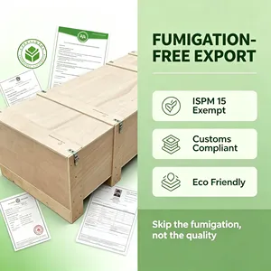 Caja de madera ensamblada con hebilla, sin fumigación, desmontable, para almacenamiento de productos industriales, apilable y transportable. - Product Image 3