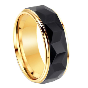 Anillos <span class=keywords><strong>de</strong></span> <span class=keywords><strong>Compromiso</strong></span> <span class=keywords><strong>de</strong></span> Tungsteno <span class=keywords><strong>de</strong></span> 6mm con Acabado Pulido <span class=keywords><strong>de</strong></span> Cheng Jewelers, Joyería <span class=keywords><strong>de</strong></span> Carburo <span class=keywords><strong>de</strong></span> Tungsteno, Chapado en Oro Negro, <span class=keywords><strong>Alianza</strong></span> <span class=keywords><strong>de</strong></span> Boda para Hombre - Product Image 5