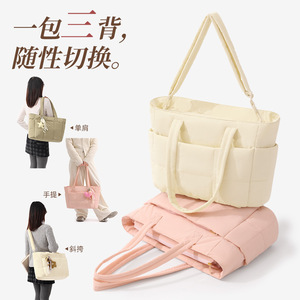 Beilian Tote Bag Large Capacity Nylon Water Resistant Shoulder Bag For Everyday Use Spring 2026 - Product Image 2