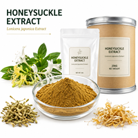 Extrait de fleur de chèvrefeuille LongBio Lonicera Japonica en poudre 5%-98% Acide Chlorogénique Ingrédient Botanique Naturel Approvisionnement en Vrac OEM