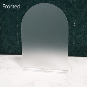 Biển Hiệu Đồ Uống Cocktail Chữ Ký Màu Trắng Acrylic Cắt Laser Biển Hiệu Acrylic Vòm Đôi Thực Đơn Tiệc Cưới - Product Image 4