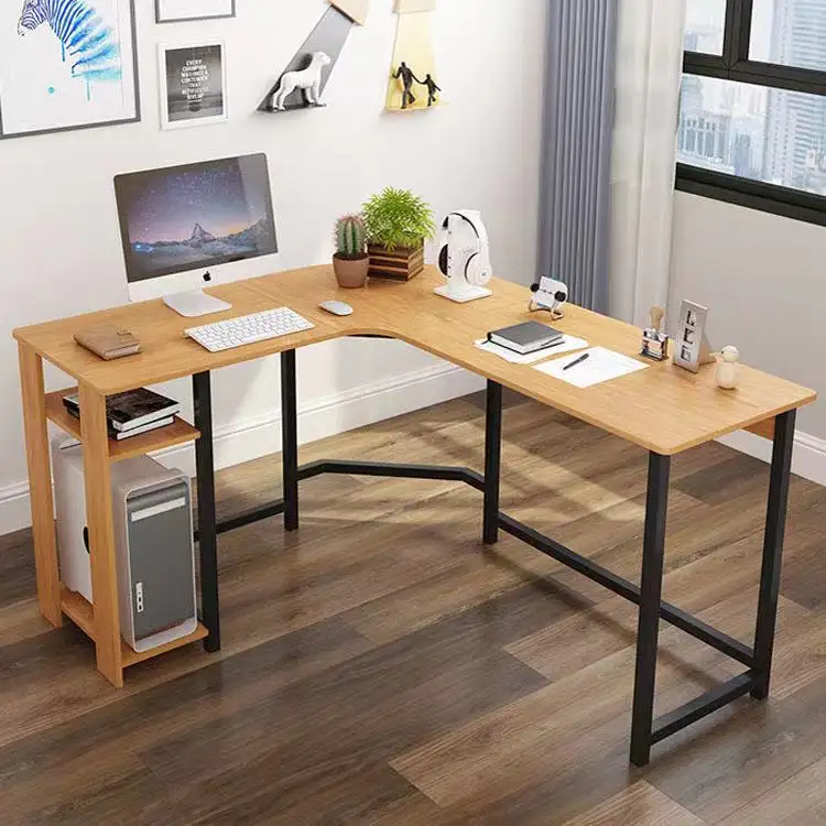 Mesa esquinera para oficina y ordenador, muebles, escritorio ejecutivo, moderno, barato
