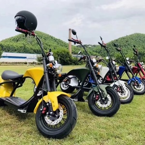 สกู๊ตเตอร์ไฟฟ้าซิตี้โคโค่รุ่นปี 2023 ยางใหญ่ จักรยานยนต์ไฟฟ้าในเมือง กำลังมอเตอร์ 2000 วัตต์ พร้อมใบรับรอง CE EEC - Product Image 6