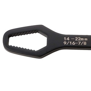 Double-ended Self-tightening Wrench 14-22mm 9/16-7/8 Serrated Jaw Industrial Grade Metric Imperial Dual-purpose Tool - Product Image 1