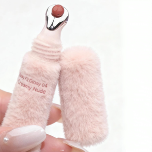 ลิปกลอสเนื้อครีมฟูฟ่อง สีนู้ด ติดทนนาน บำรุงริมฝีปาก พร้อมหัวแปรงโลหะ (Private Label) - Product Image 5