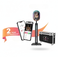 Software para Fotomatón Espejo con Membresía de 48 Meses, Hardware para Fiestas, Compatible con iPad, Pantalla Táctil, Control por Interruptor, Fotos