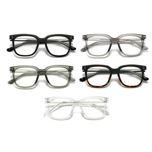 Vente en gros de montures rondes de style <span class=keywords><strong>GM</strong></span> HBK-Construction à noyau à broches TR90 et CP-Verres de prescription filtrant la lumière bleue OEM - Product Image 5
