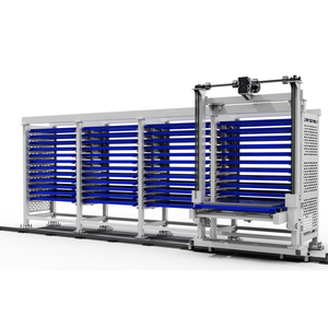 Almacén Automático de Platos <span class=keywords><strong>WANKA</strong></span> WK-S6015-105, Estantería de Acero para Paletas de 8 Niveles, Plegable, con Sistema de Control PLC - Product Image 2