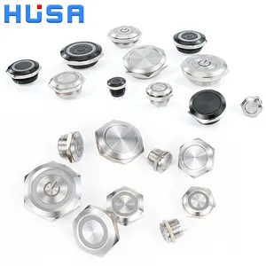 19mm 1NO 2 Pin Push Button Switch Connection Switch Button Push Button Switches For Motorcycle Waterproof Momentary