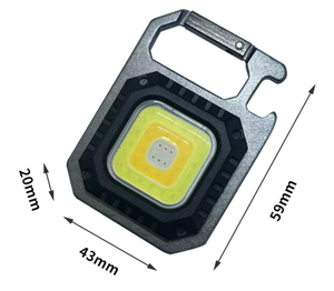 Super Bright COB LED <b>Work</b> <b>Light</b> USB Rechargeable Portable Floodlight with Magnetic Base & Bottle Opener Hook Waterproof Multi-fu - Product Image 3