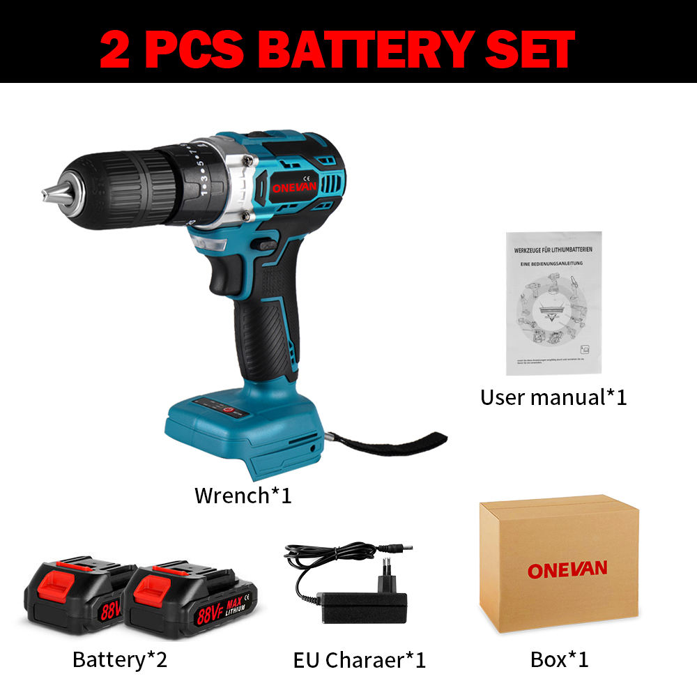 เครื่องชาร์จ EU แบตเตอรี่2ก้อน